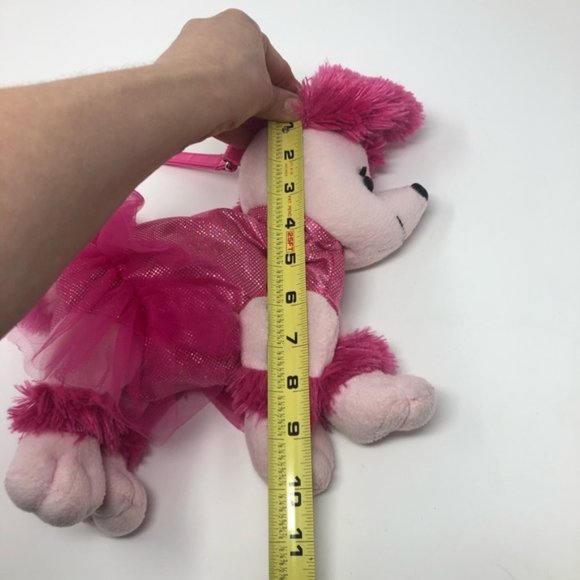 Poochie & Company Dog Poodle Pink Girls Purse - Picture 10 of 12